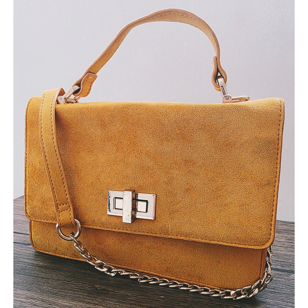 Mustard Crossbody Handbag